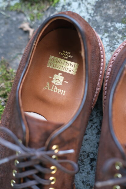 Alden "Ravenwood" Reverse Tobacco Chamois Indy Shoe - Image 12